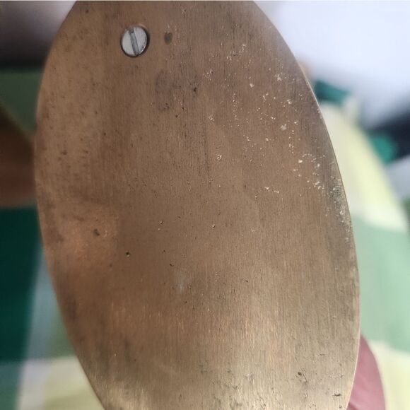 Vintage 2 Brass AngelCandleHolders Solid Brass Angel Taper Candle Holder 10 1/2" - Picture 7 of 14